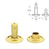 Custom Engraved Brass Rivets – Bild 3
